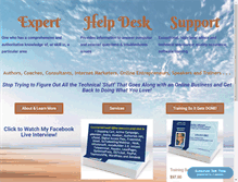 Tablet Screenshot of experthelpdesksupport.com
